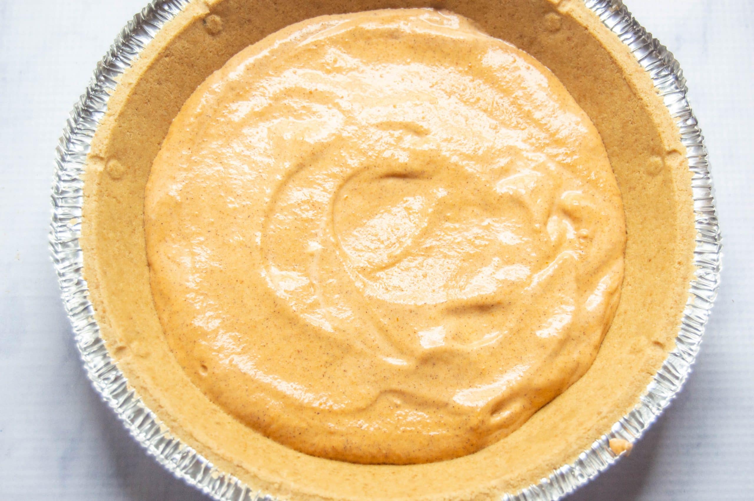 recipe for Pumpkin Fluff Ice Cream Pie