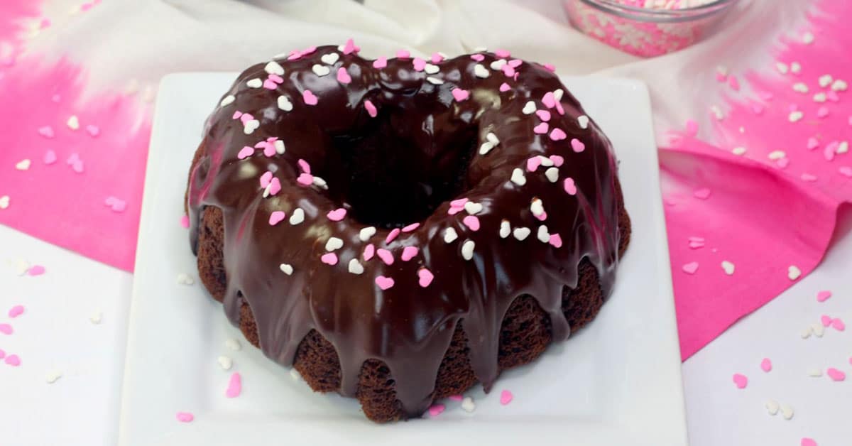 Easy Instant Pot Valentine’s Day Bundt Cake