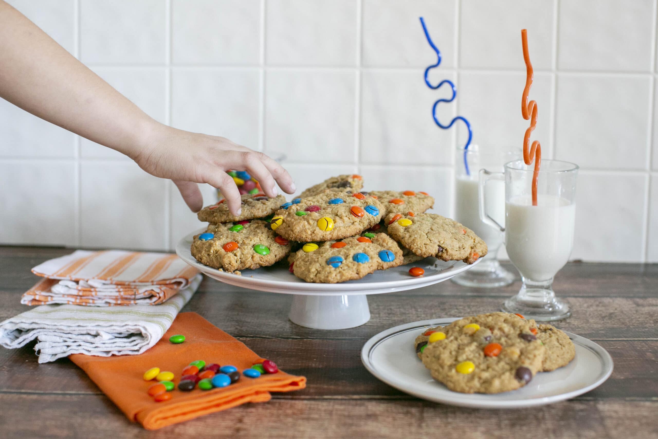 Yummy M&M Cookies