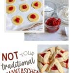 This Strawberry Hamantaschen is light, flaky and filled with wonderful strawberry flavor! It's the perfect non-traditional treat to celebrate Purim this year!