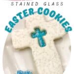 These gorgeous stained glass Easter cookies are simpler to make than they look, and they make a special Easter treat!