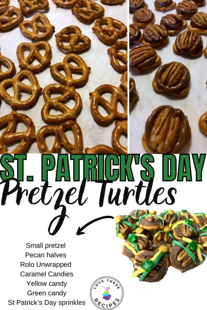 easy pretzel turtles recipe