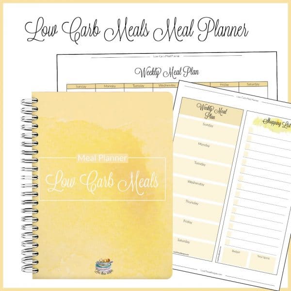 Low Carb Meals Meal Planner