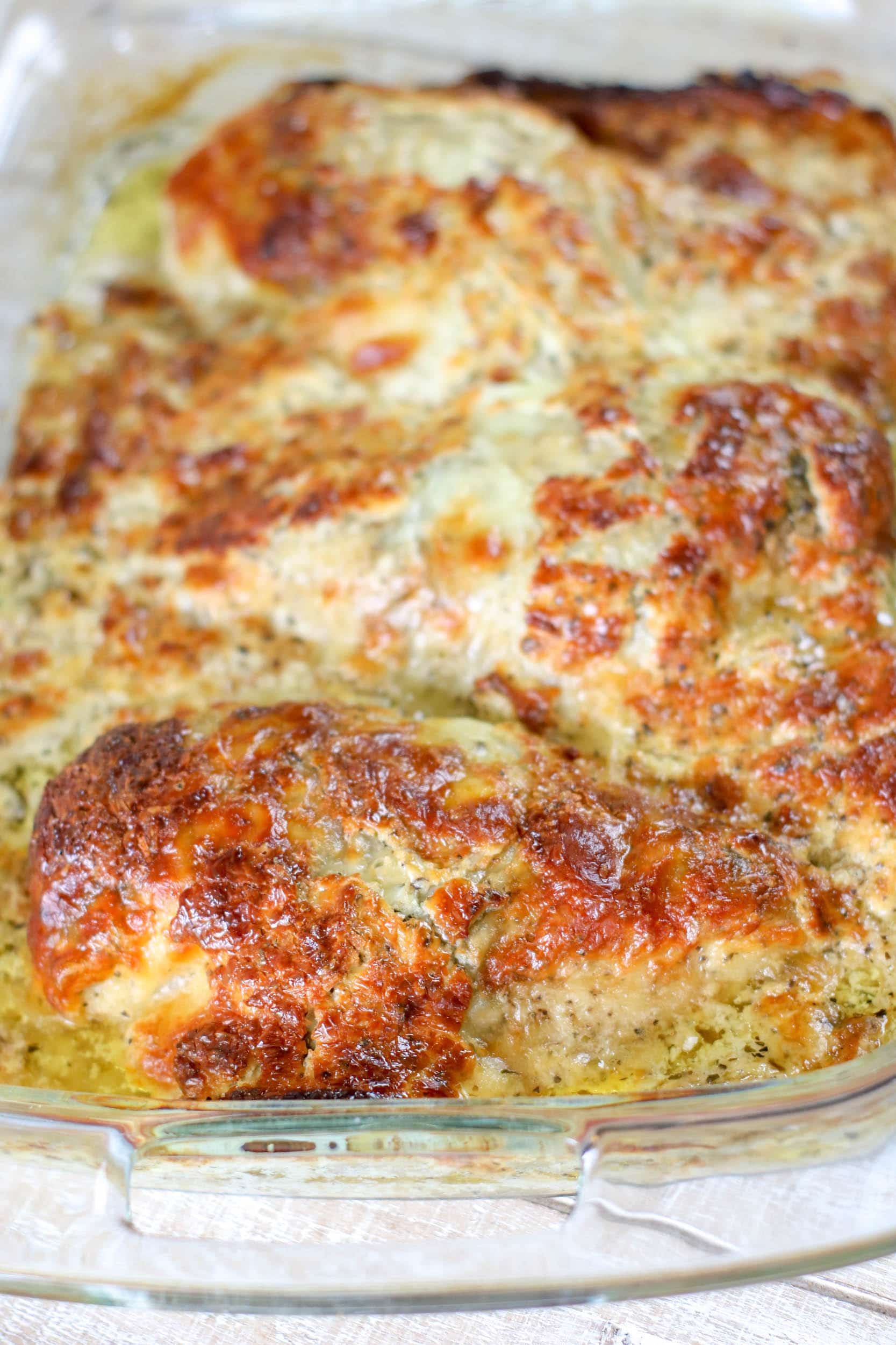 Cheesy Provolone Baked Chicken - Love These Recipes